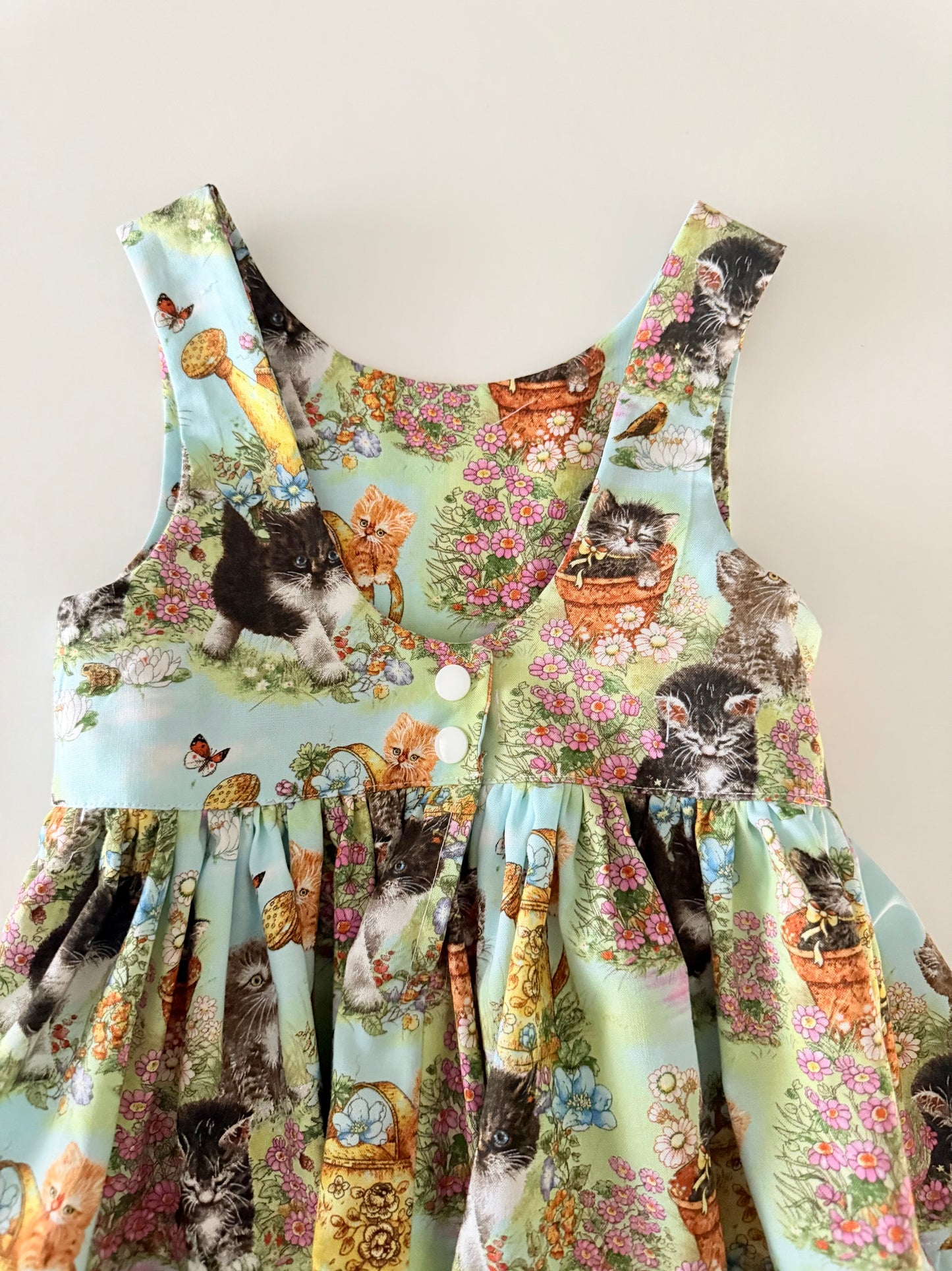 TIERED SCOOP DRESS | OOAK SIZE 4