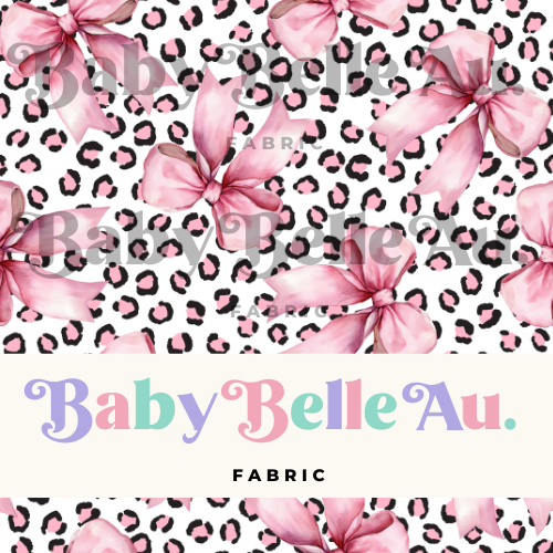 CHEETAH BOWS | PREORDER