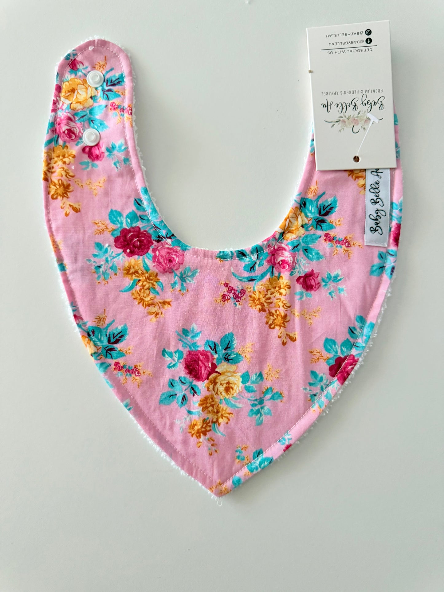 DRIBBLE BIB | ROSE