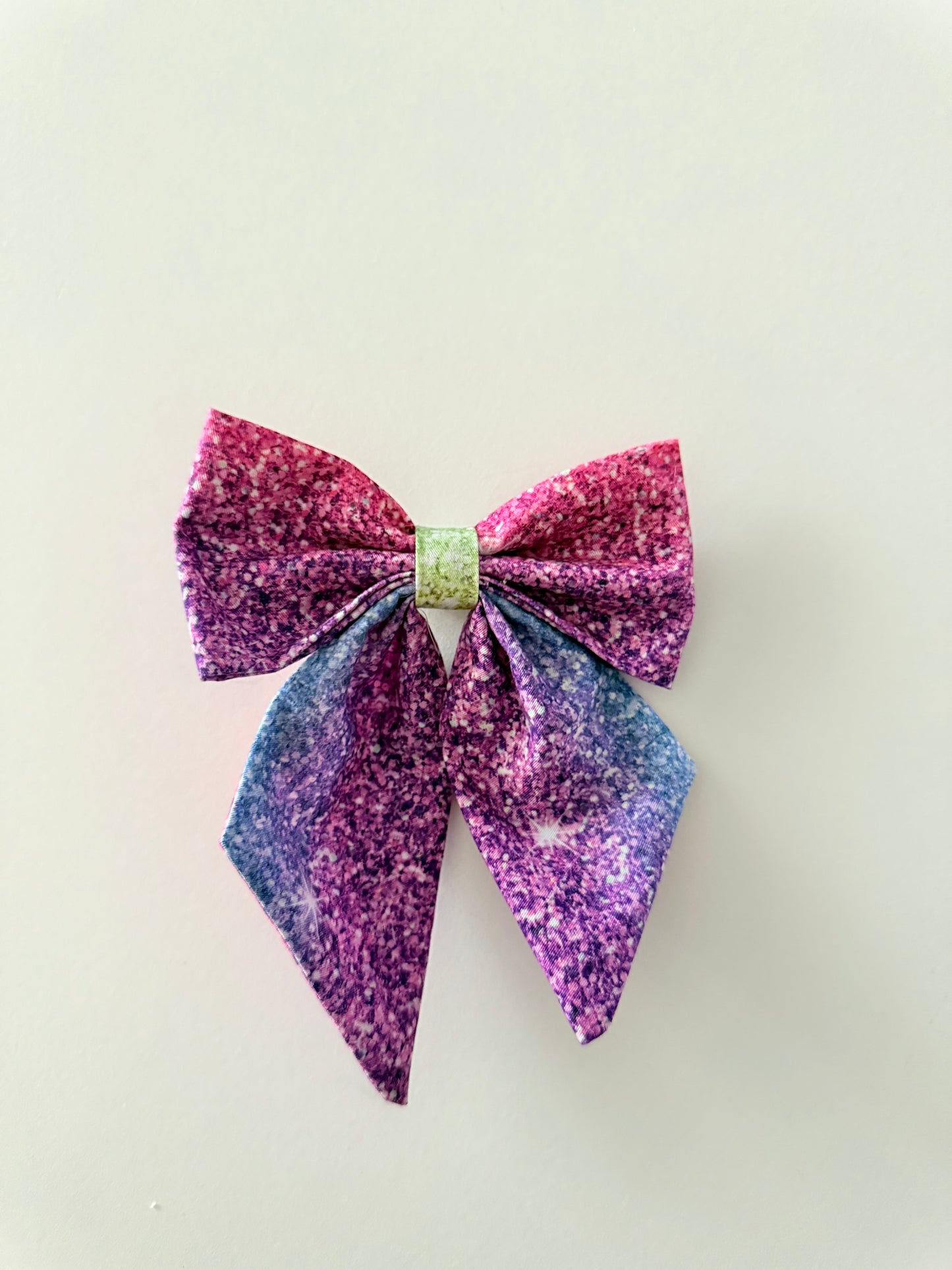SAILOR BOW | RAINBOW GLITTER
