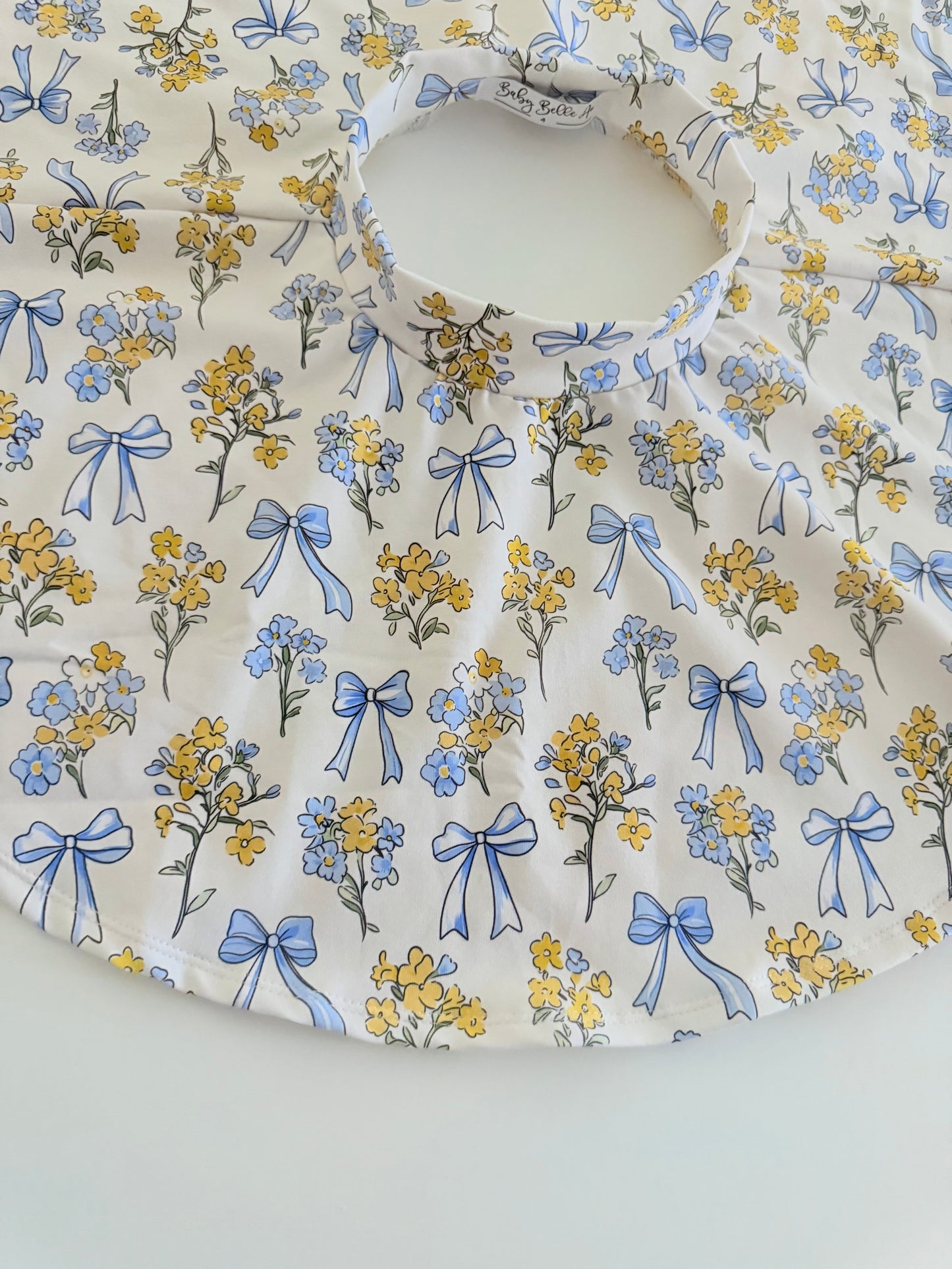 TWIRLY SKIRT | BLUE BOWS OOAK SIZE 4