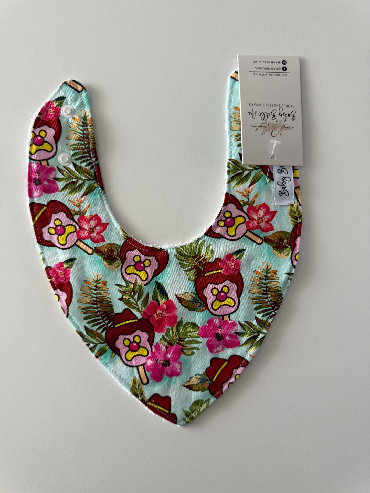 DRIBBLE BIB | TROPICAL BOB