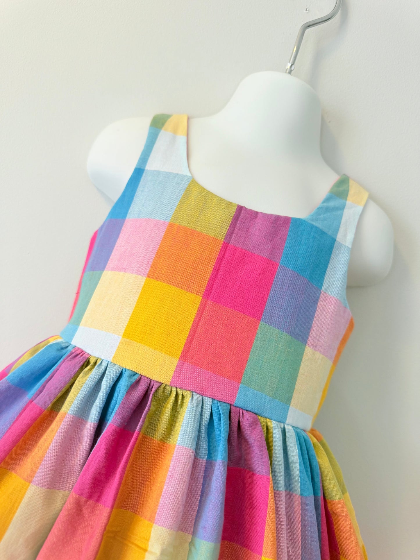 PINK GINGHAM DRESS | OOAK SIZE 4