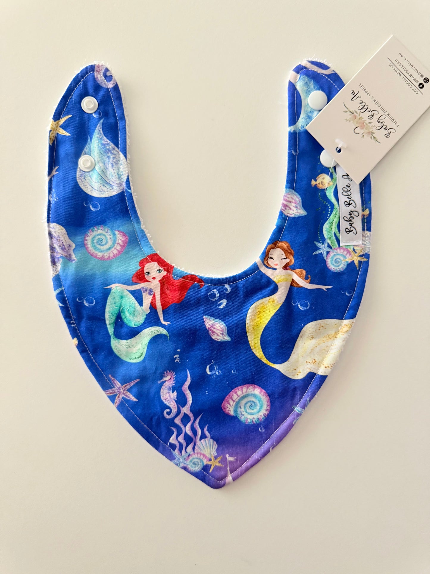 DRIBBLE BIB | SEA PRINCESSES