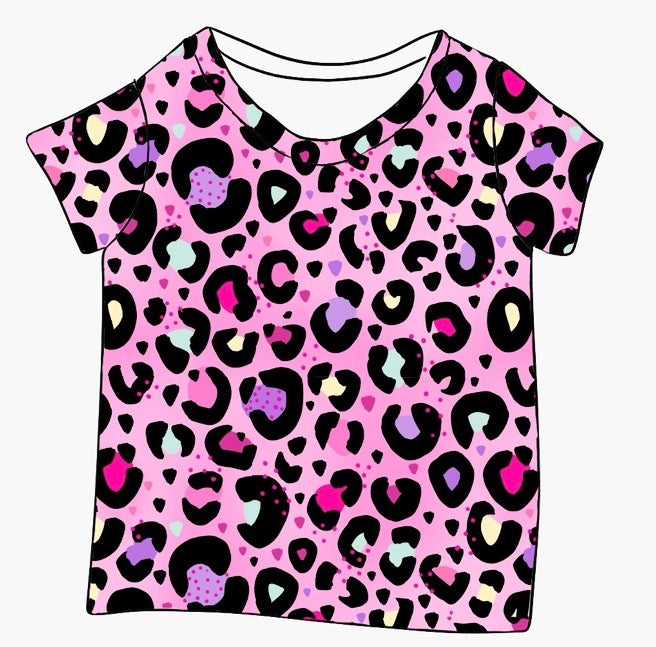 COZY TOP | PINK BARBIE LEOPARD