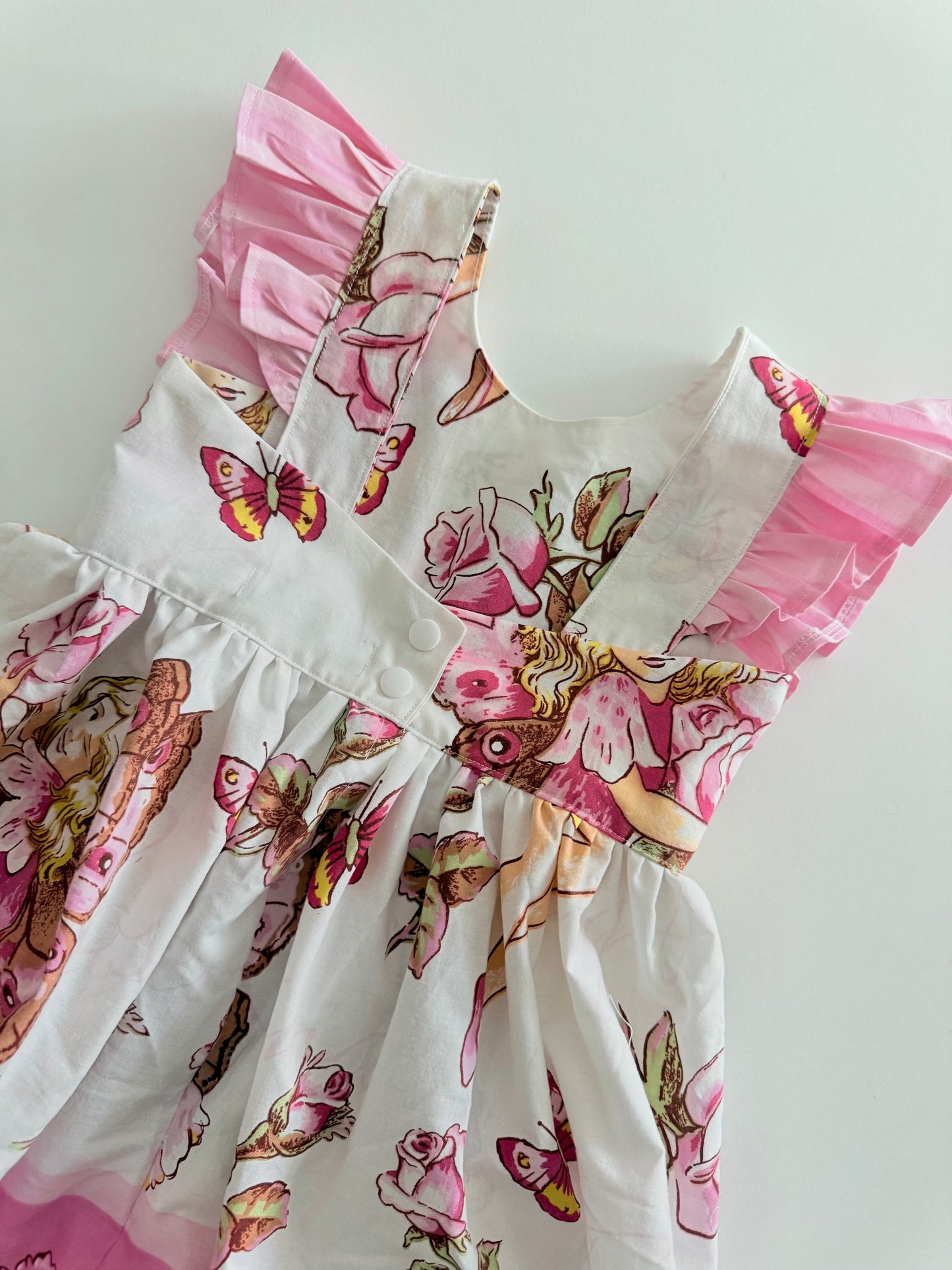 VINTAGE FAIRY FLUTTER DRESS | OOAK SIZE 4