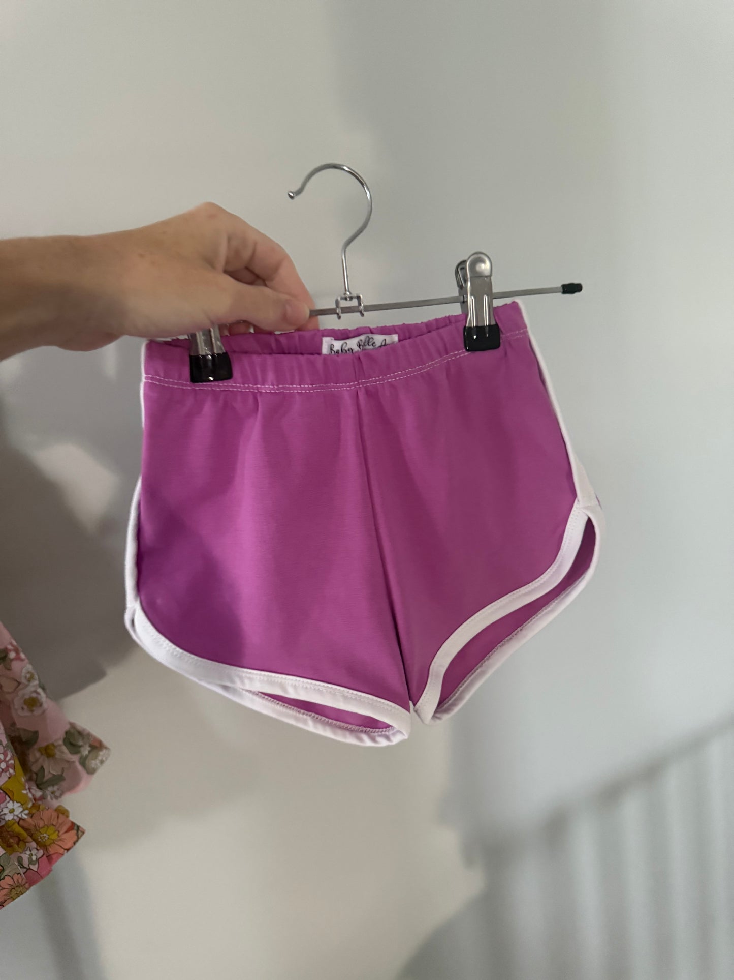 RETRO COZY SHORTS | FUSCHIA
