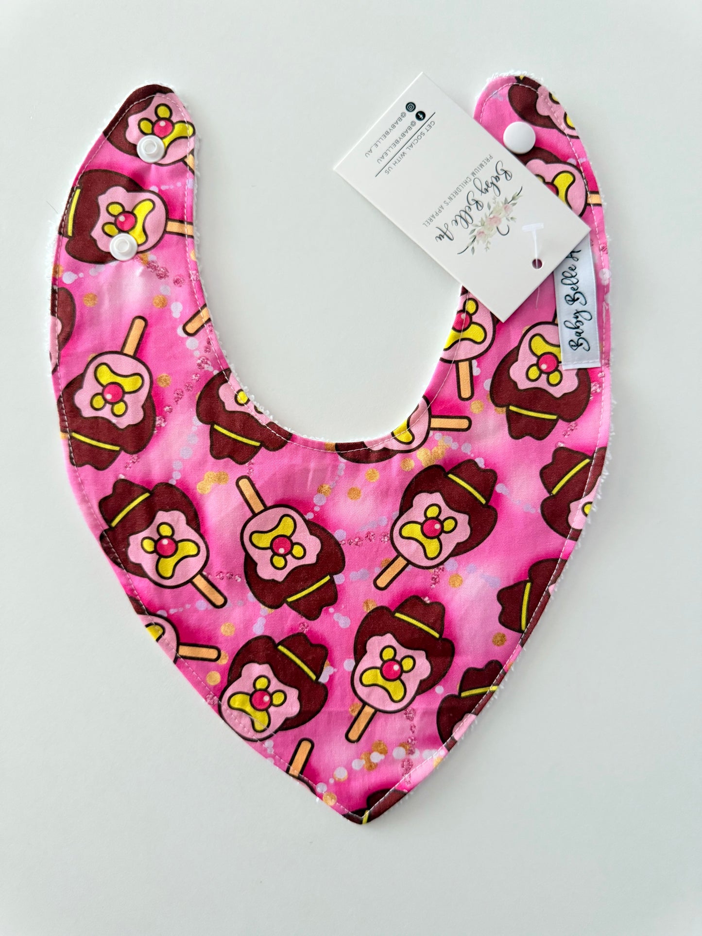 DRIBBLE BIB | PINK BOB