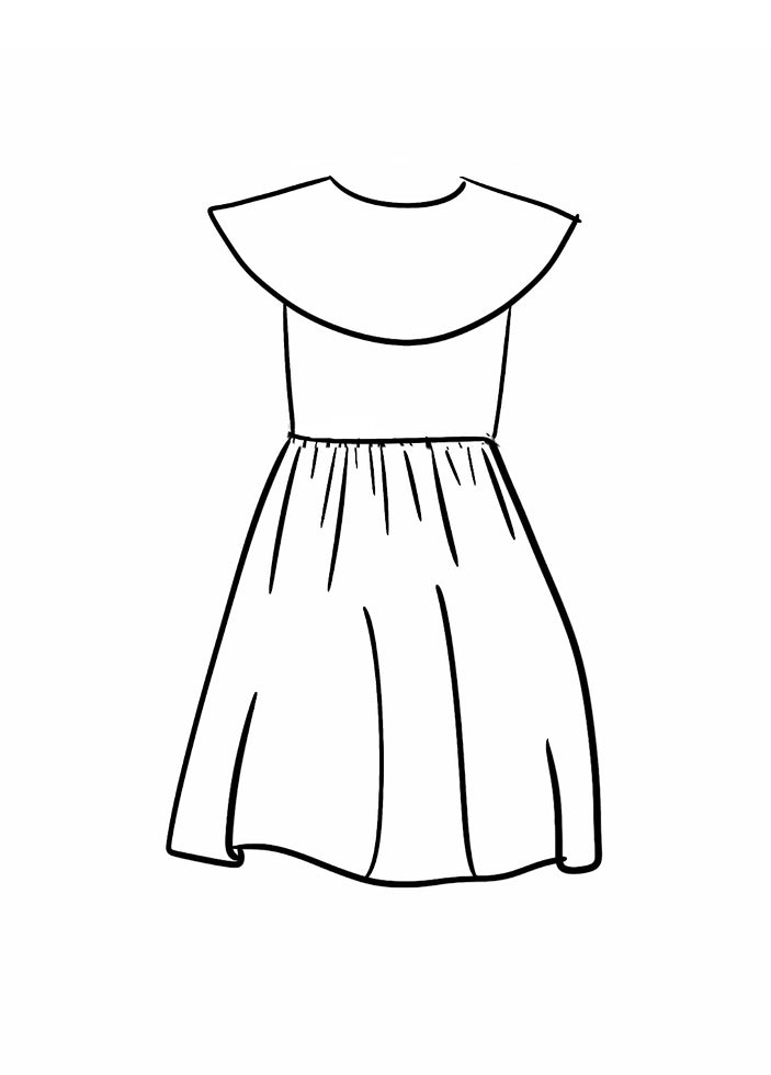 SLEEVELESS COLLAR DRESS | CHRISTMAS