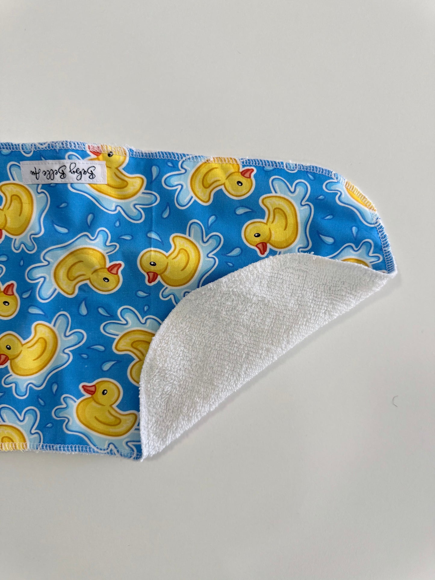 BURP CLOTH | TUBBIE DUCKIES