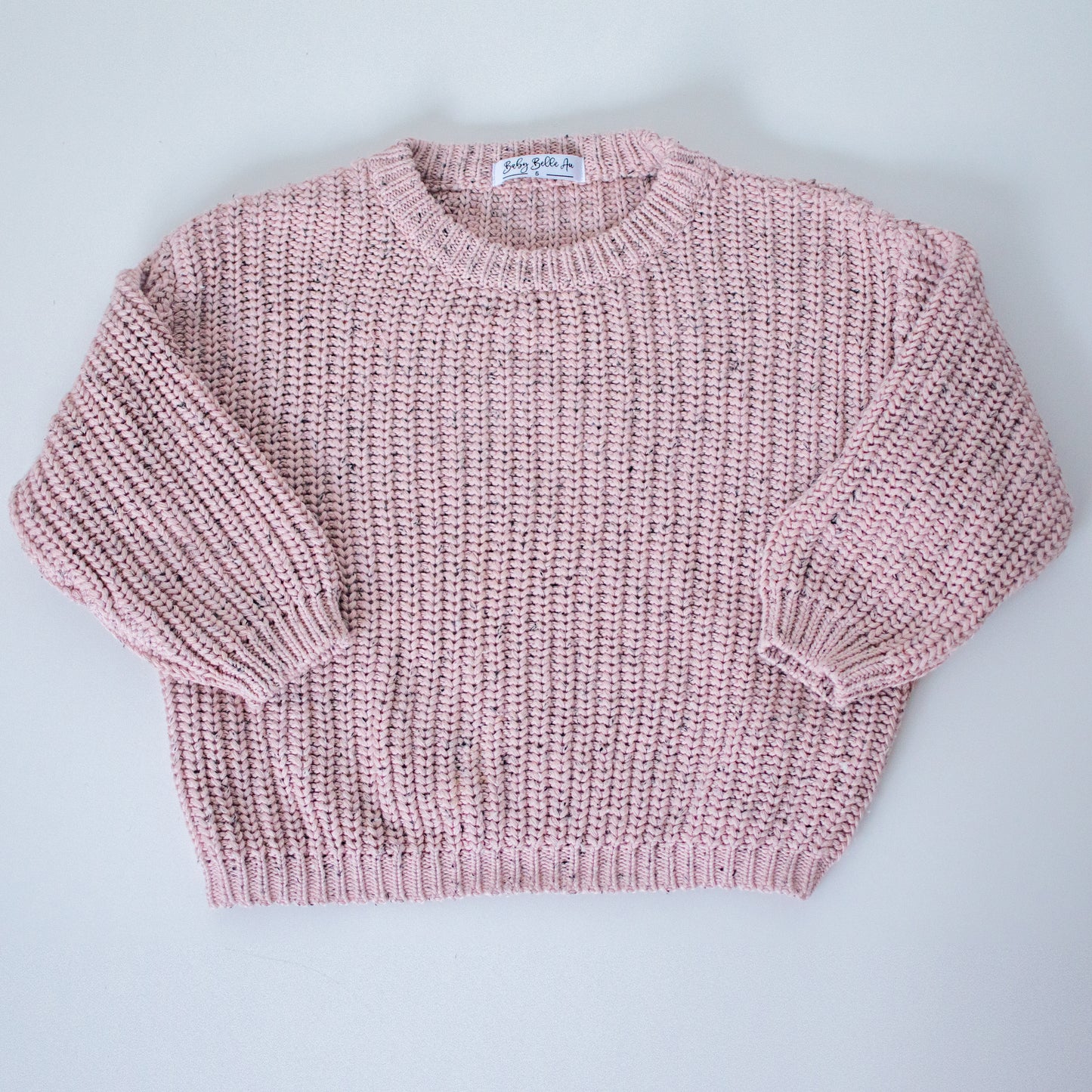 KNIT JUMPER | PINK SPECKLE