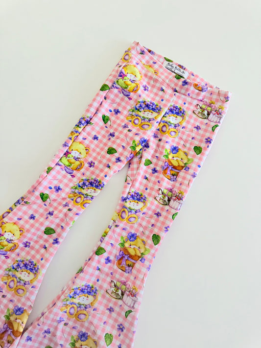 FLARES | GINGHAM TEDDIES OOAK SIZE 5
