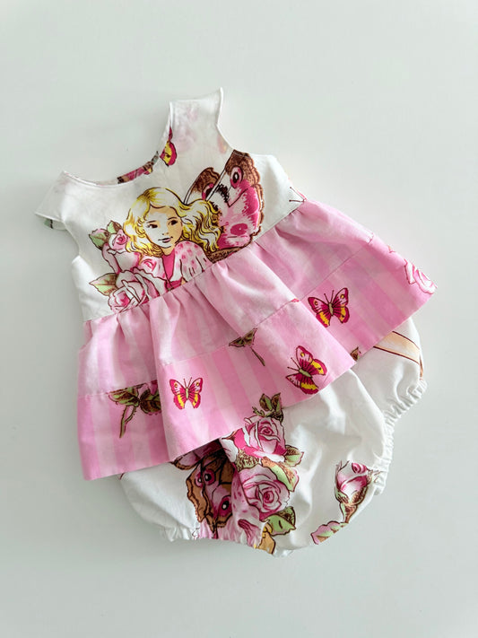 VINTAGE FAIRY SKIRTED ROMPER | OOAK SIZE 0