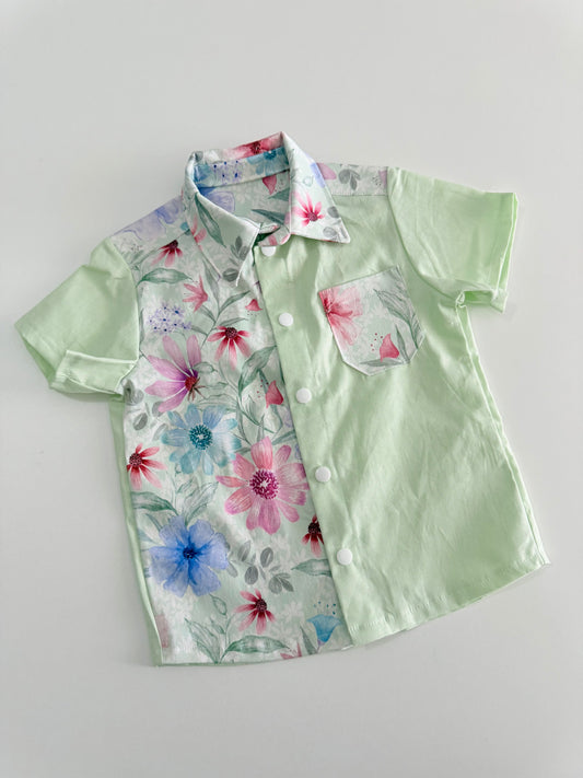 SPLICE SNAP SHIRT | OOAK SIZE 2
