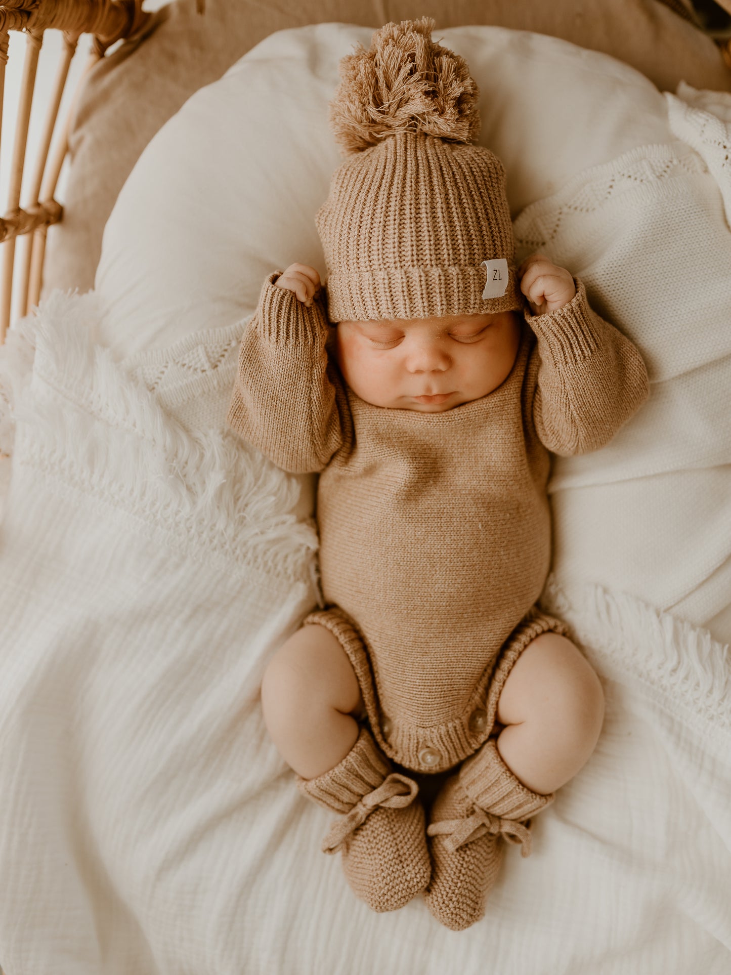 HEIRLOOM ROMPER | FAWN