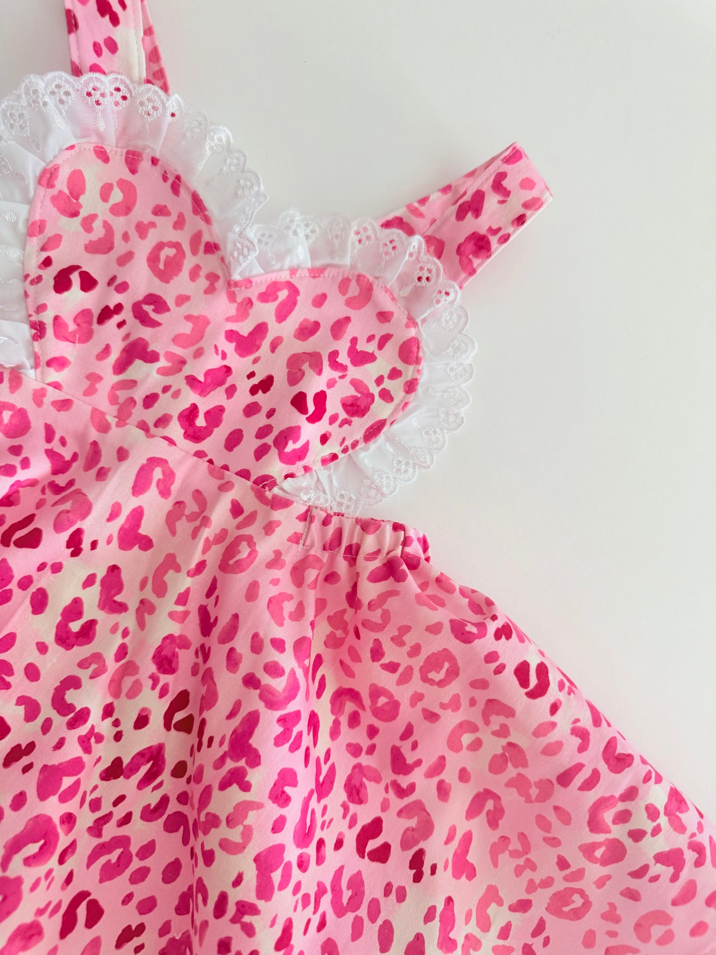 HEART SPINNY PINNY | PINK LEOPARD
