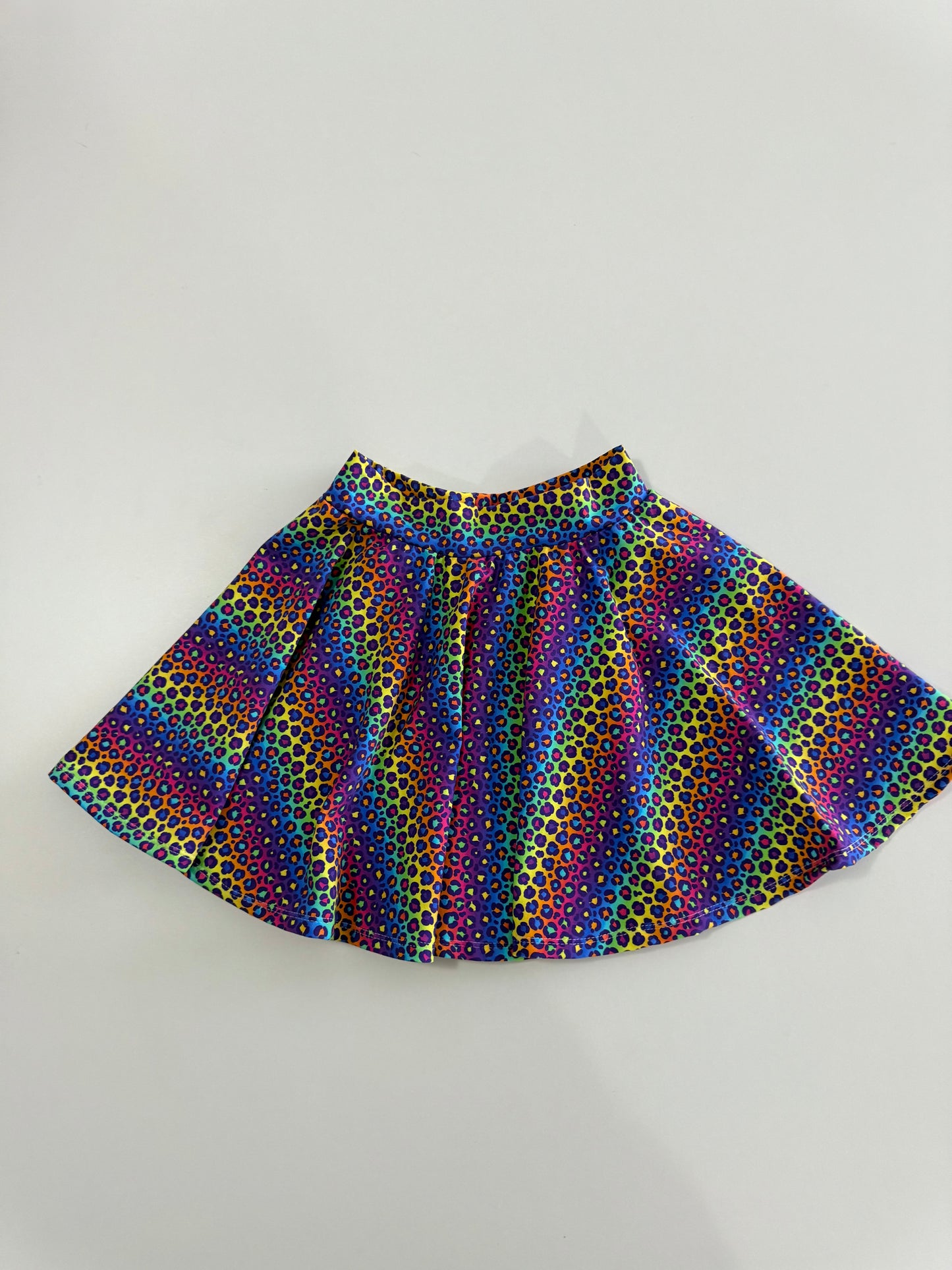 SKORT | RAINBOW LEOPARD