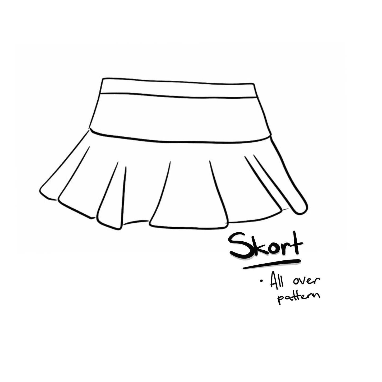 FLOUNCE SKORT | KPOP PREORDER