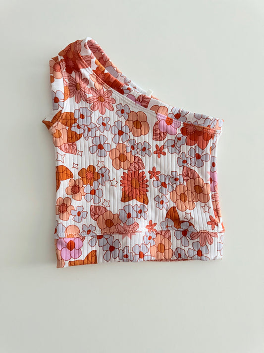 ONE SHOULDER TOP | AMBER