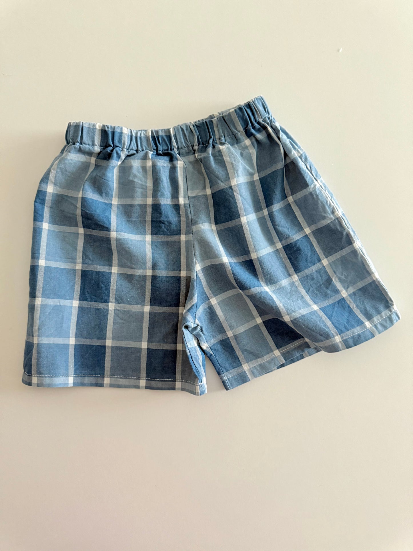 SHORTS | DENIM CHECK