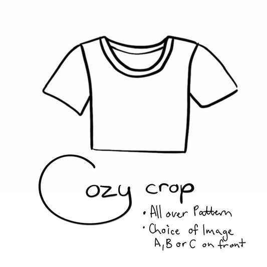 COZY CROP | KPOP PREORDER