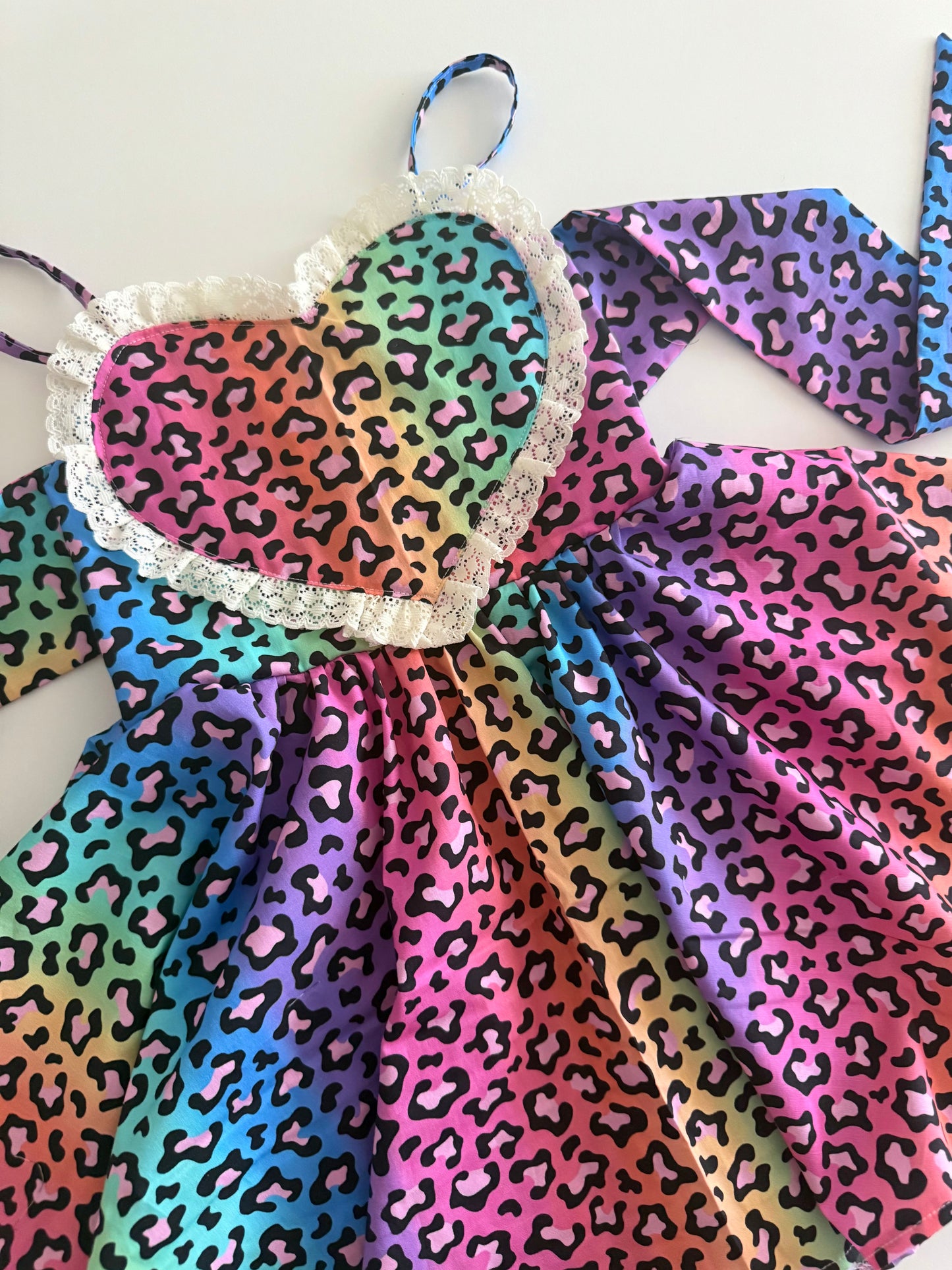 LOVELY DRESS | RAINBOW LEOPARD