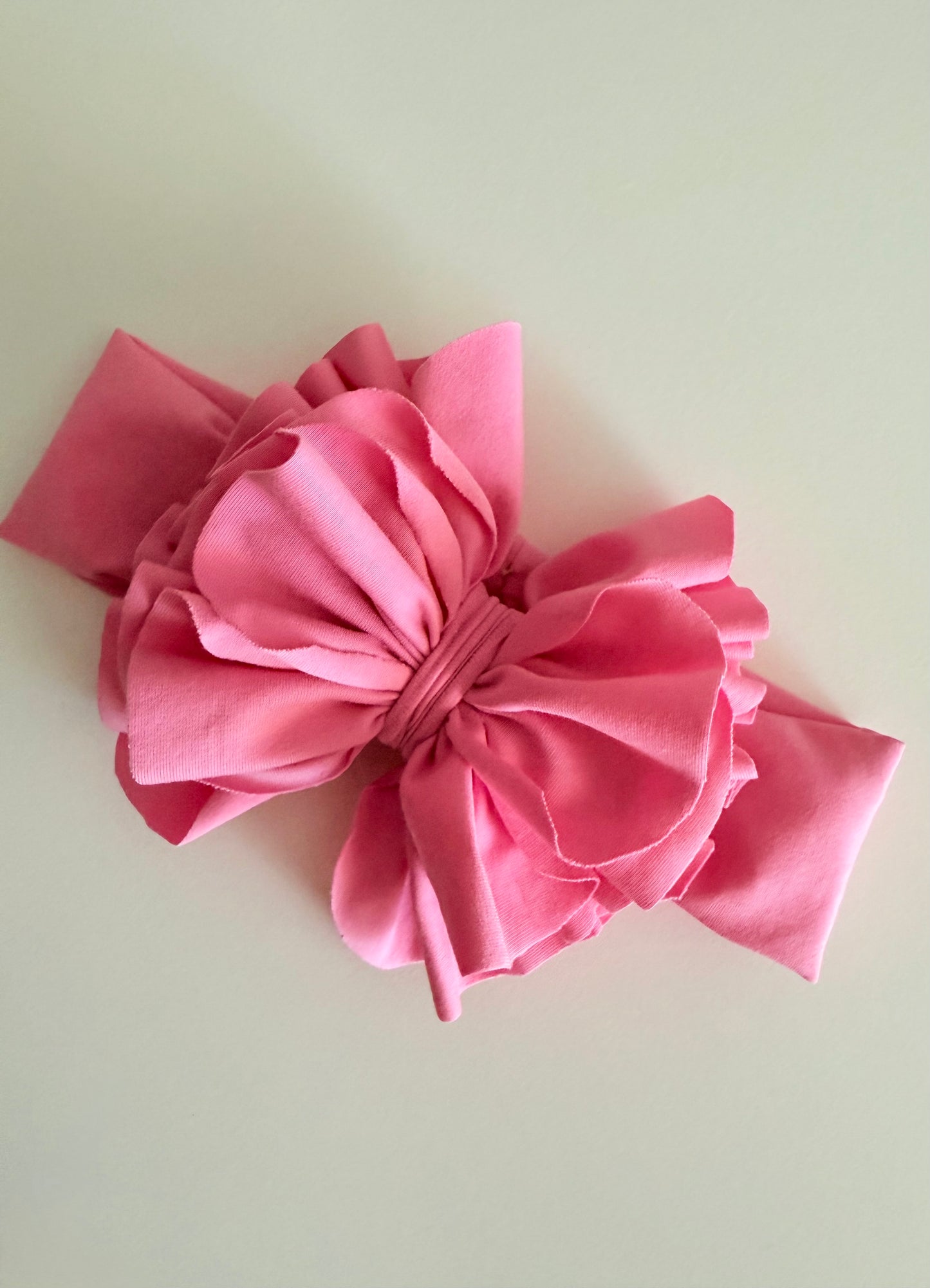 RUFFLE COZY BOW | PICK YOUR COLOUR