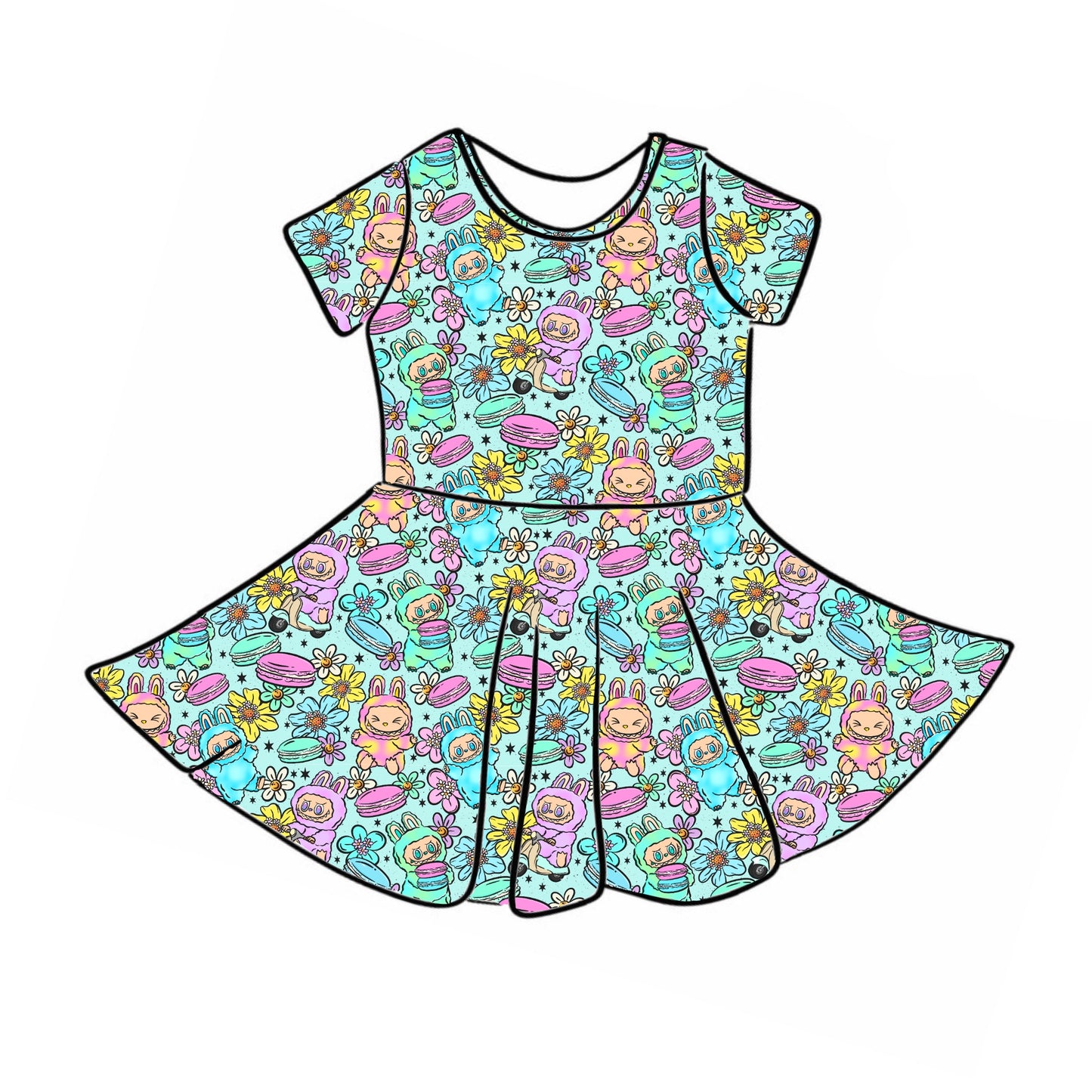 MINI SKATER DRESS | MACAROON BUBU