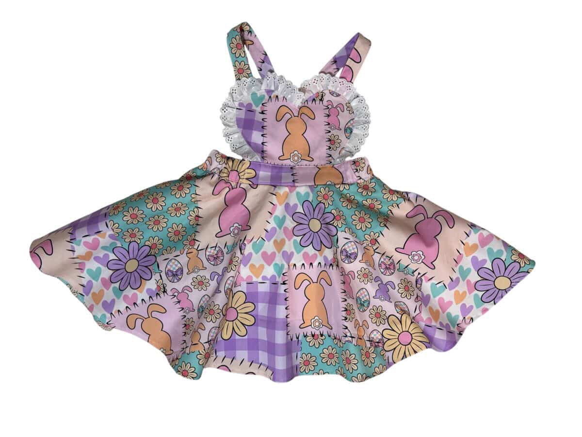 OOAK SIZE 4 HEART SPINNY PINNY | BUNNY
