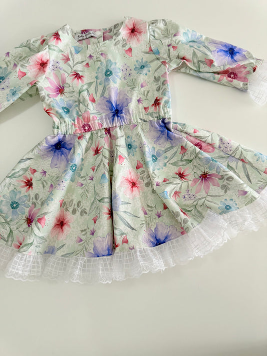 WINTER SPINNY DRESS | OOAK SIZE 6