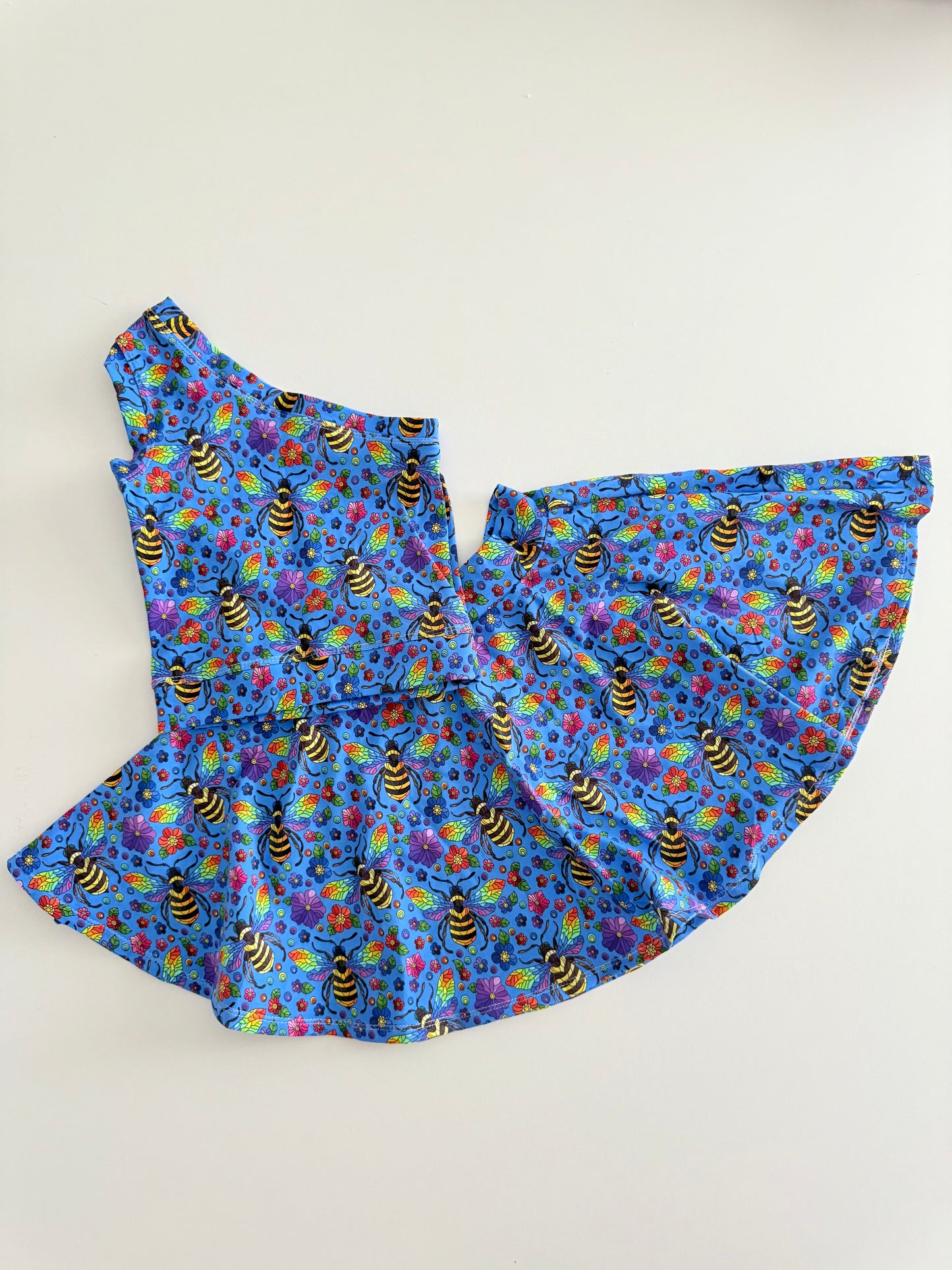 SKORT SET | RAINBOW BEE'S