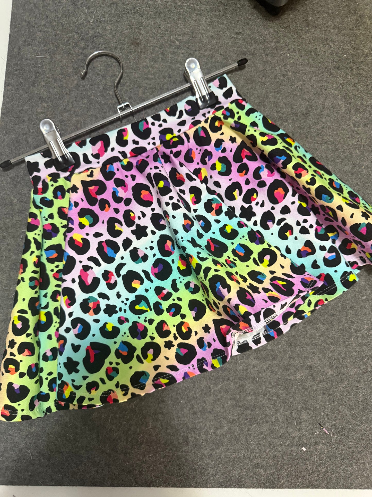TWIRLY SKORT | PASTEL LEOPARD