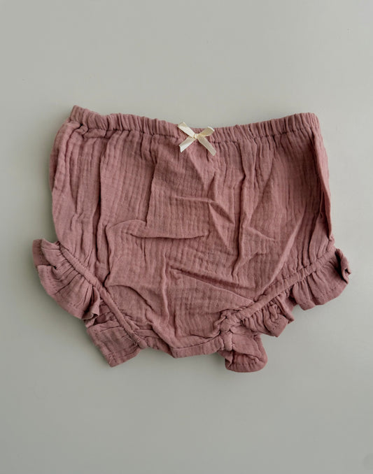 MUSLIN SHORTIES | PINK