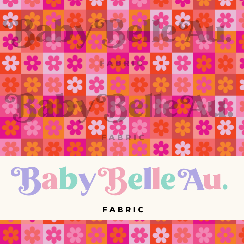 RED FLORAL CHECK | PREORDER
