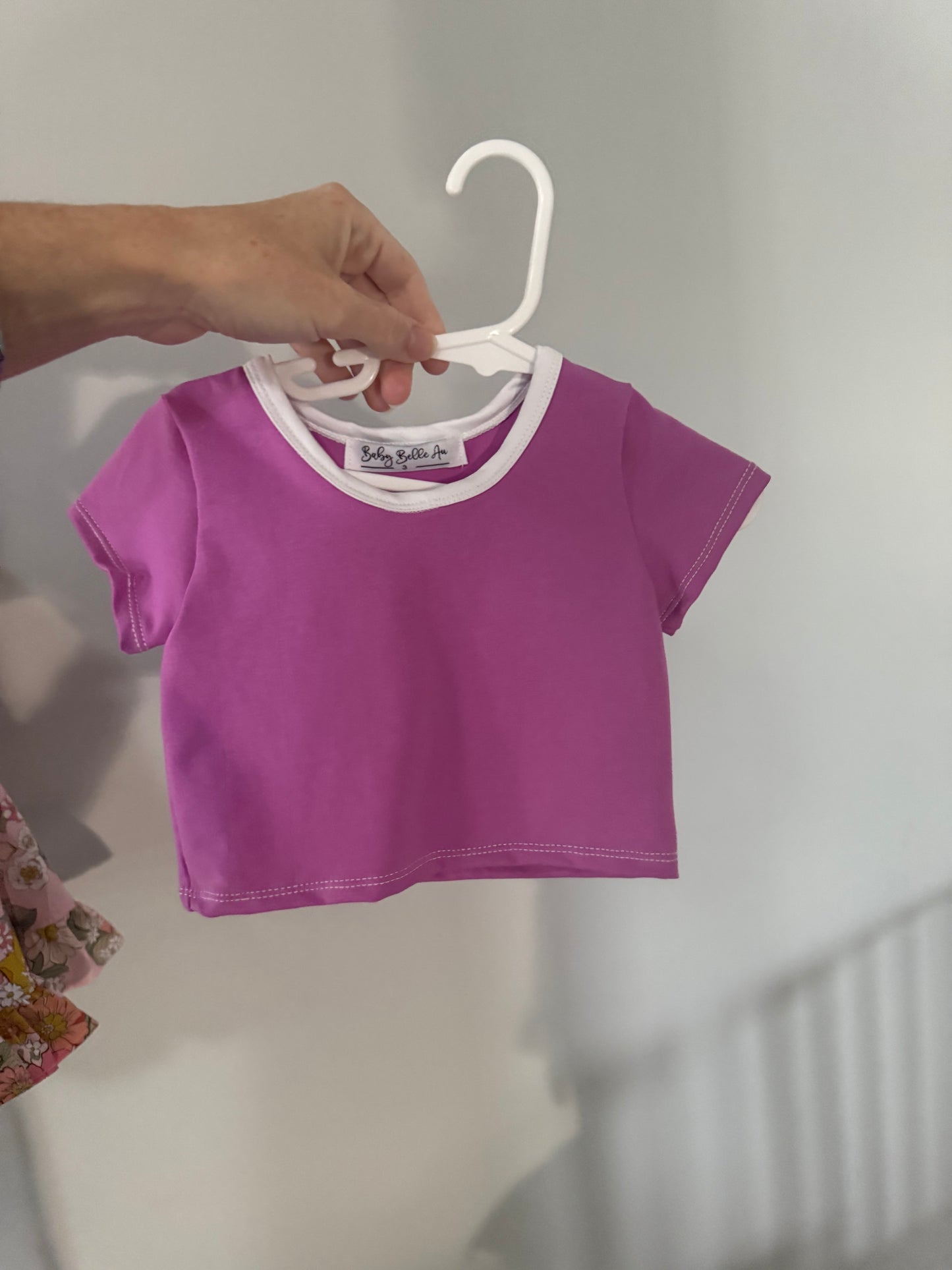 RETRO CROP | FUSCHIA