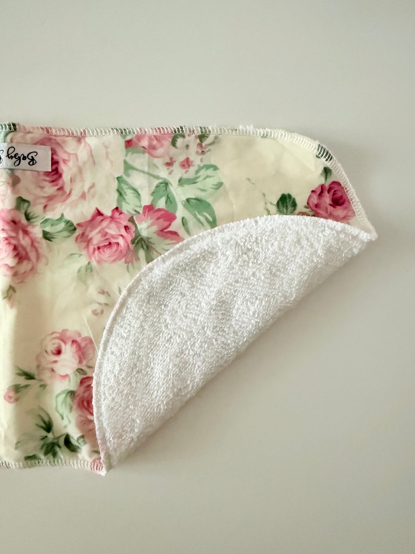 BURP CLOTH | VINTY FLORAL