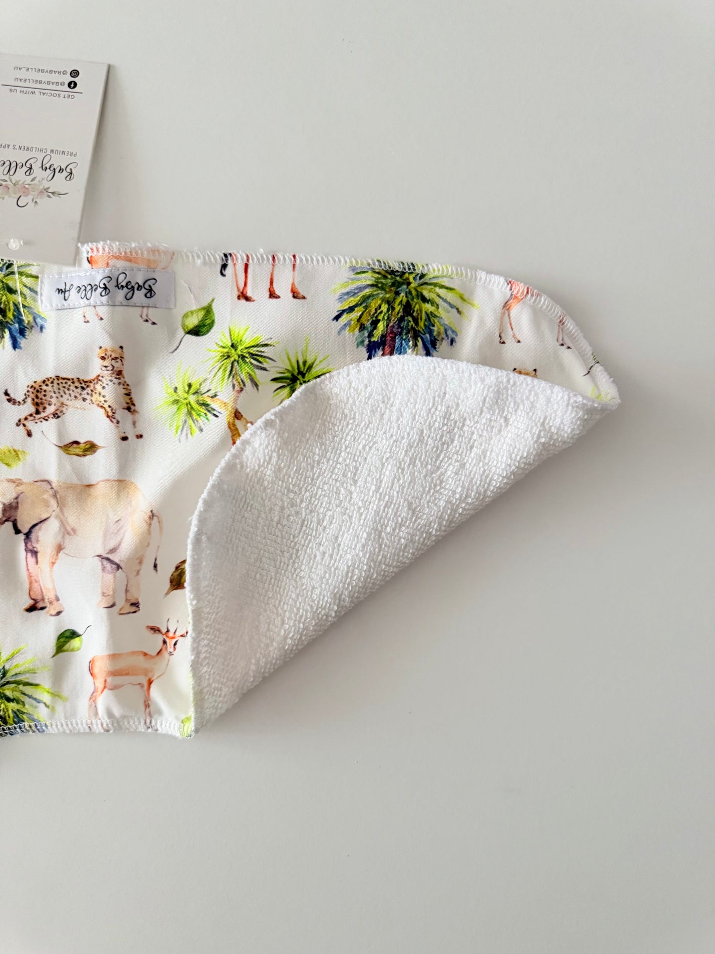 BURP CLOTH | SAFARI