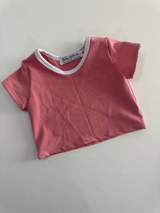 RETRO CROP | DUSTY ROSE