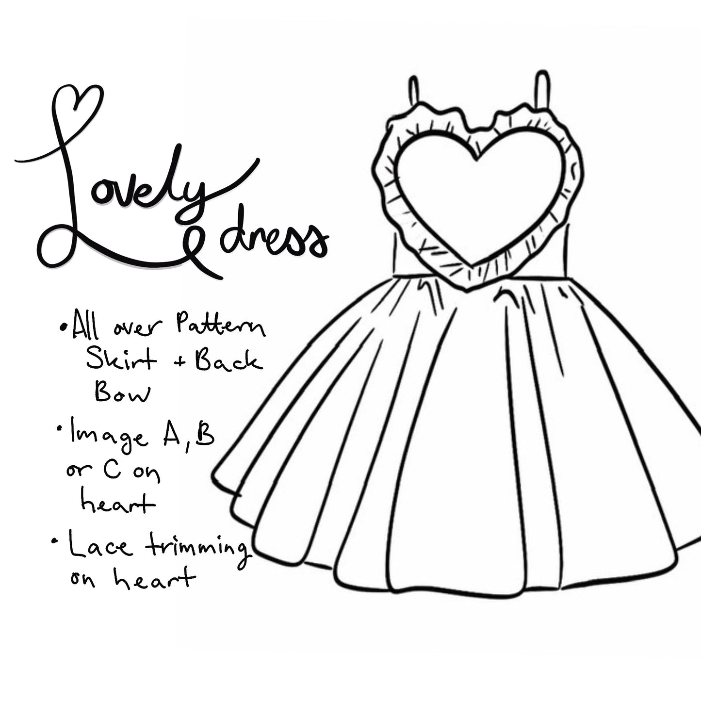 LOVELY DRESS | KPOP PREORDER