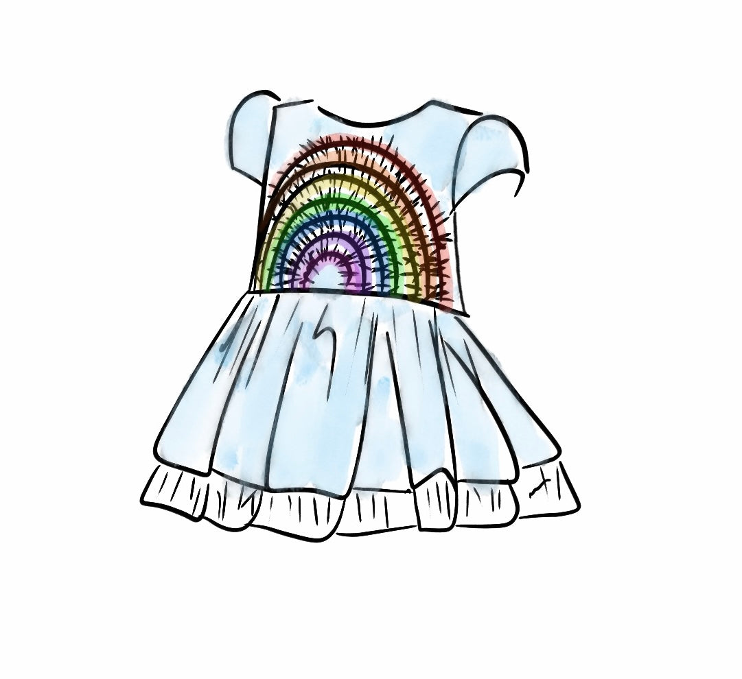MINI VINTY DRESS | SING A RAINBOW