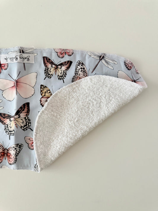 BURP CLOTH | BUTTERFLIES