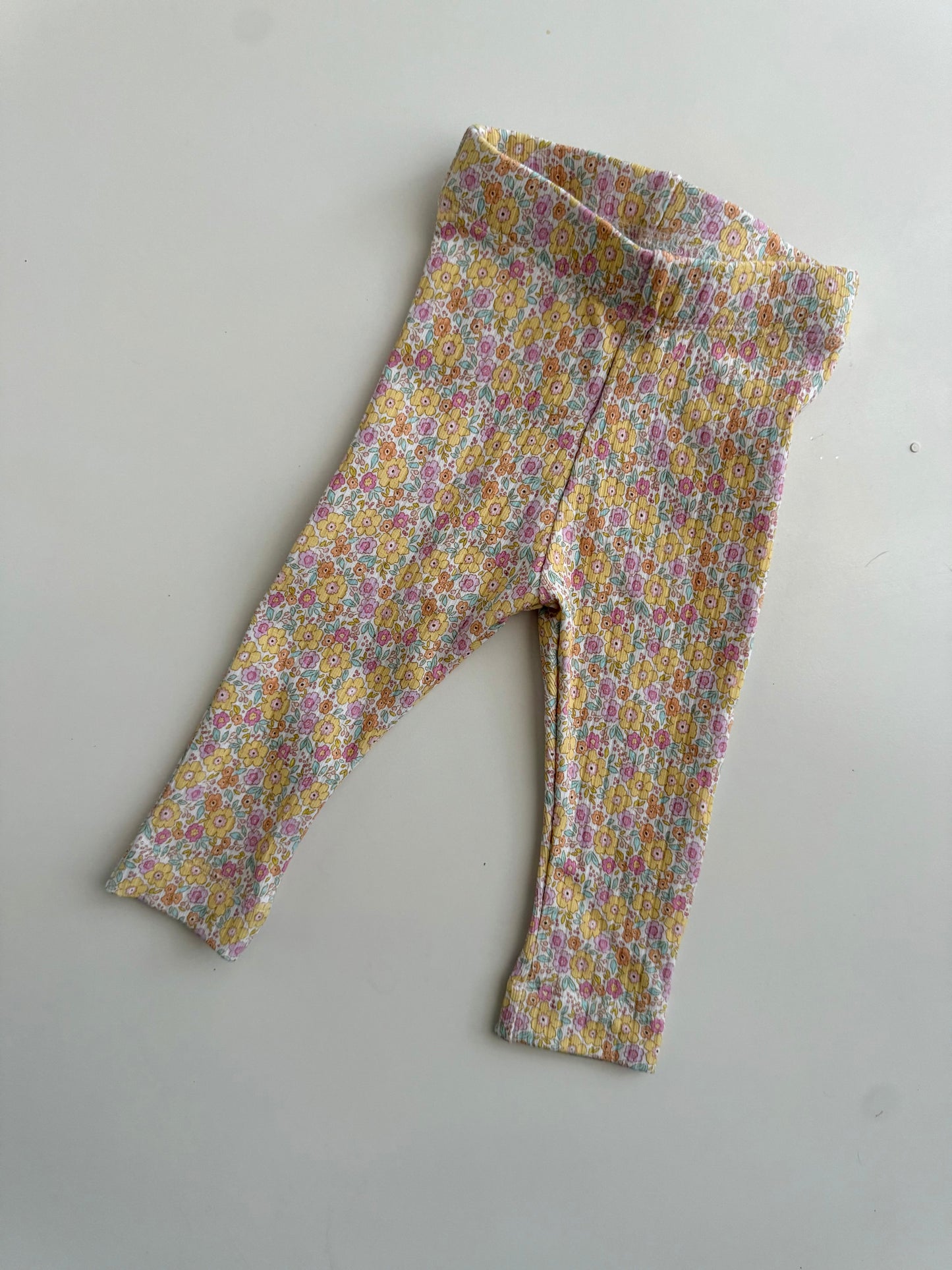 RIBBED LEGGINGS | DITSY FLORAL