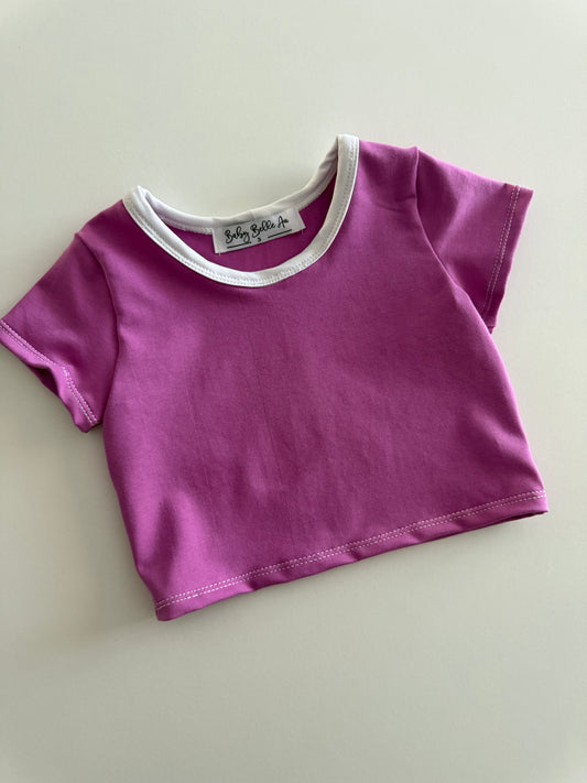 RETRO CROP | FUSCHIA