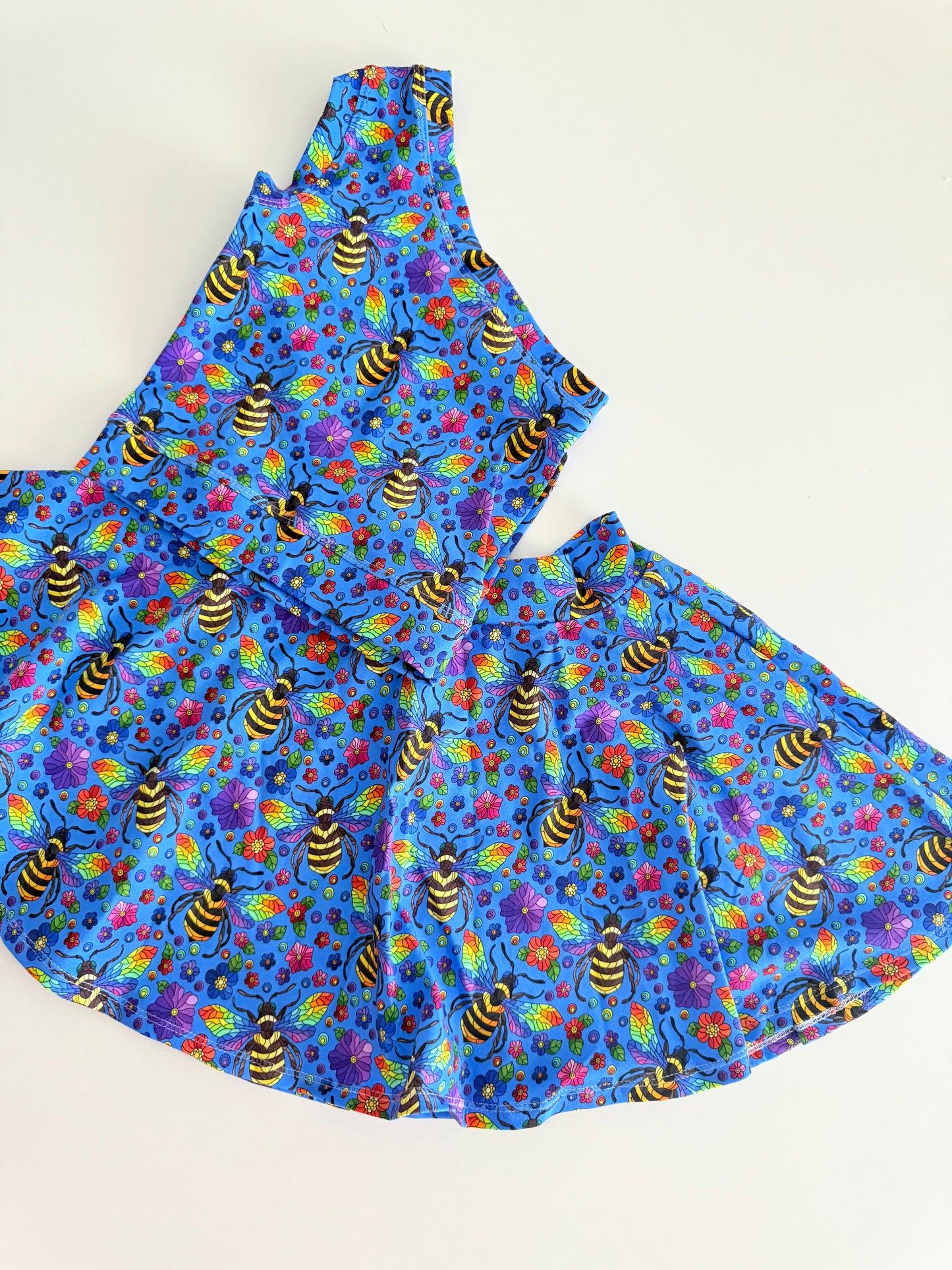 SKORT SET | RAINBOW BEE'S