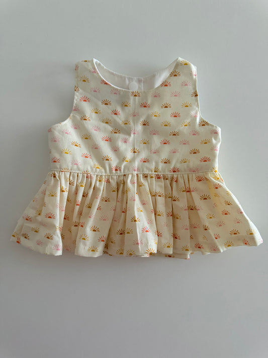PEPLUM TOP | SUNSHINE