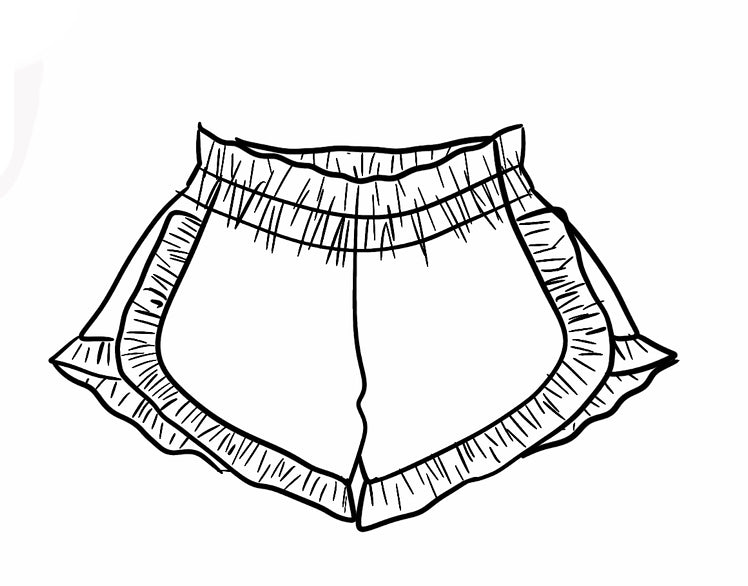 PETAL SHORTS | CHRISTMAS