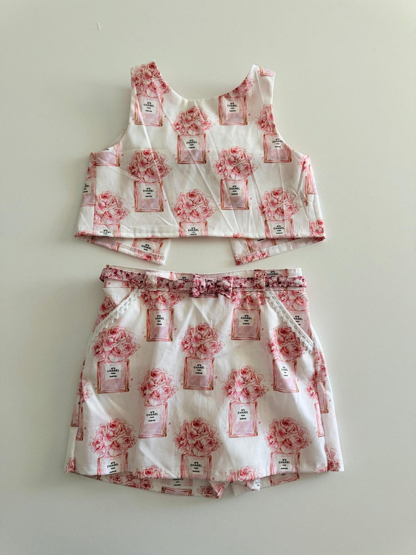 POCKET SKORT SET INCL BELT | CHANEL