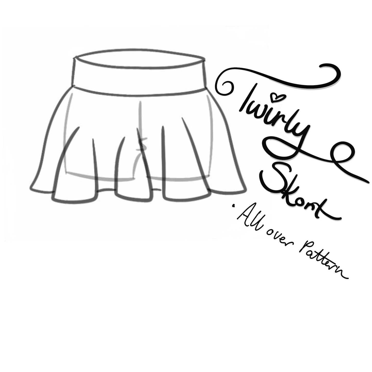 TWIRLY SKORT | KPOP PREORDER