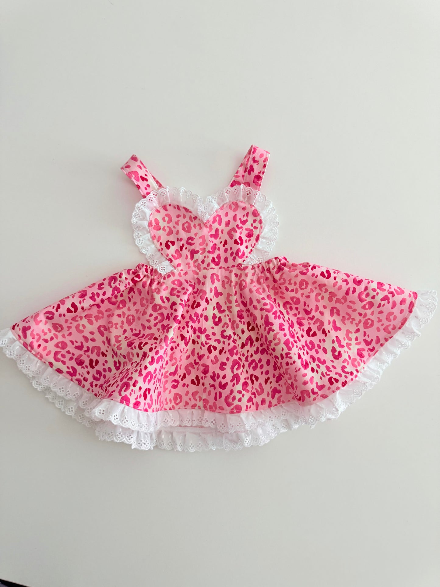 HEART SPINNY PINNY | PINK LEOPARD