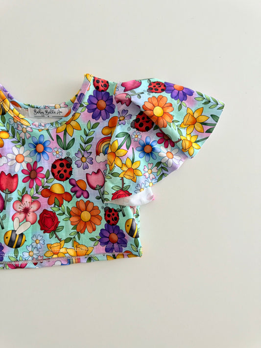 BUTTERFLY FLUTTER CROP | ESSENCE OF SPRING